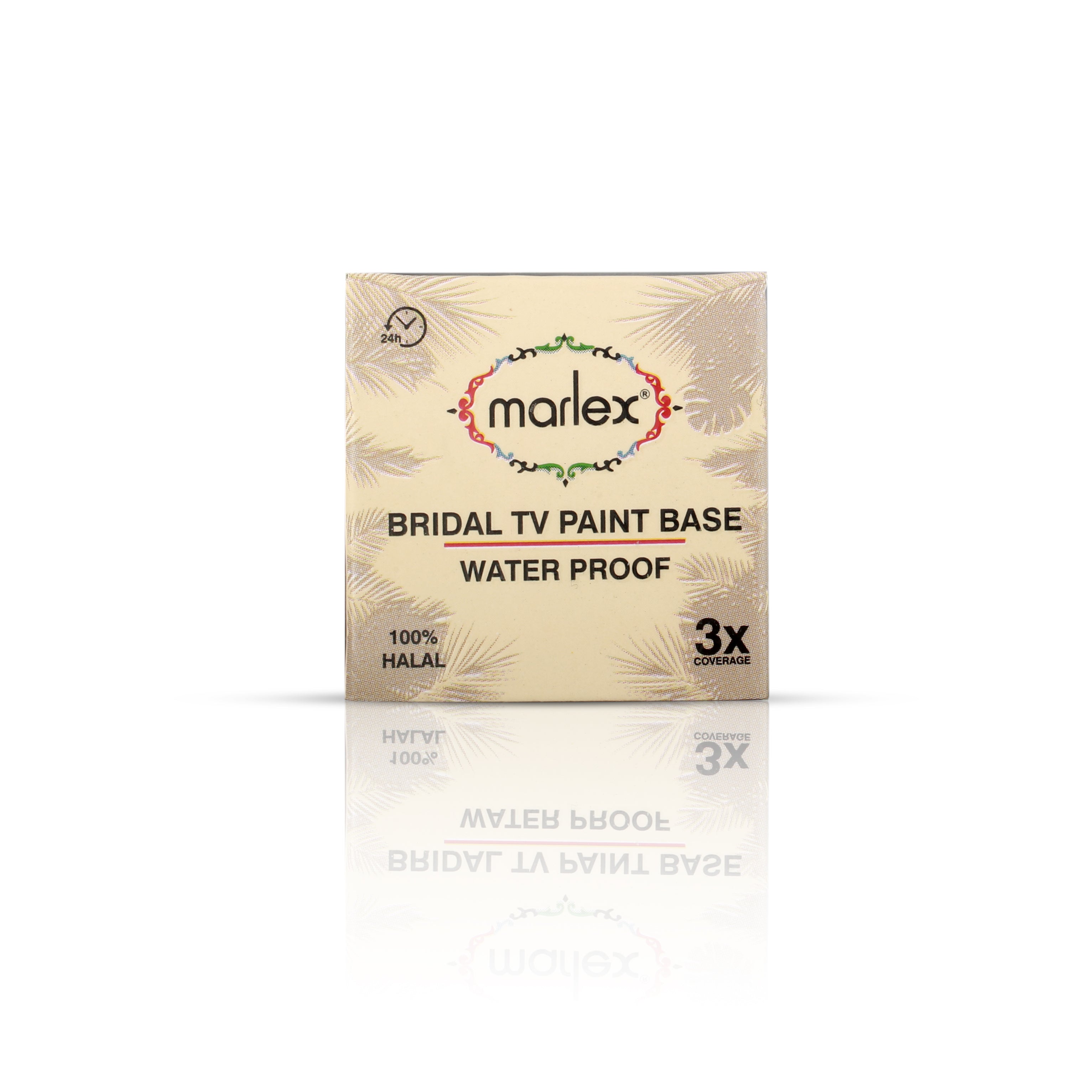 MARLEX Bridal TV Paint Base – Long-Lasting, Full 3X Coverage, HD Finish
