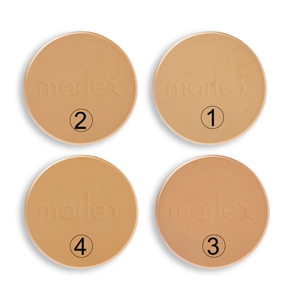 MARLEX Twin Cake – 2-in-1 Powder & Foundation for Flawless Matte Finish