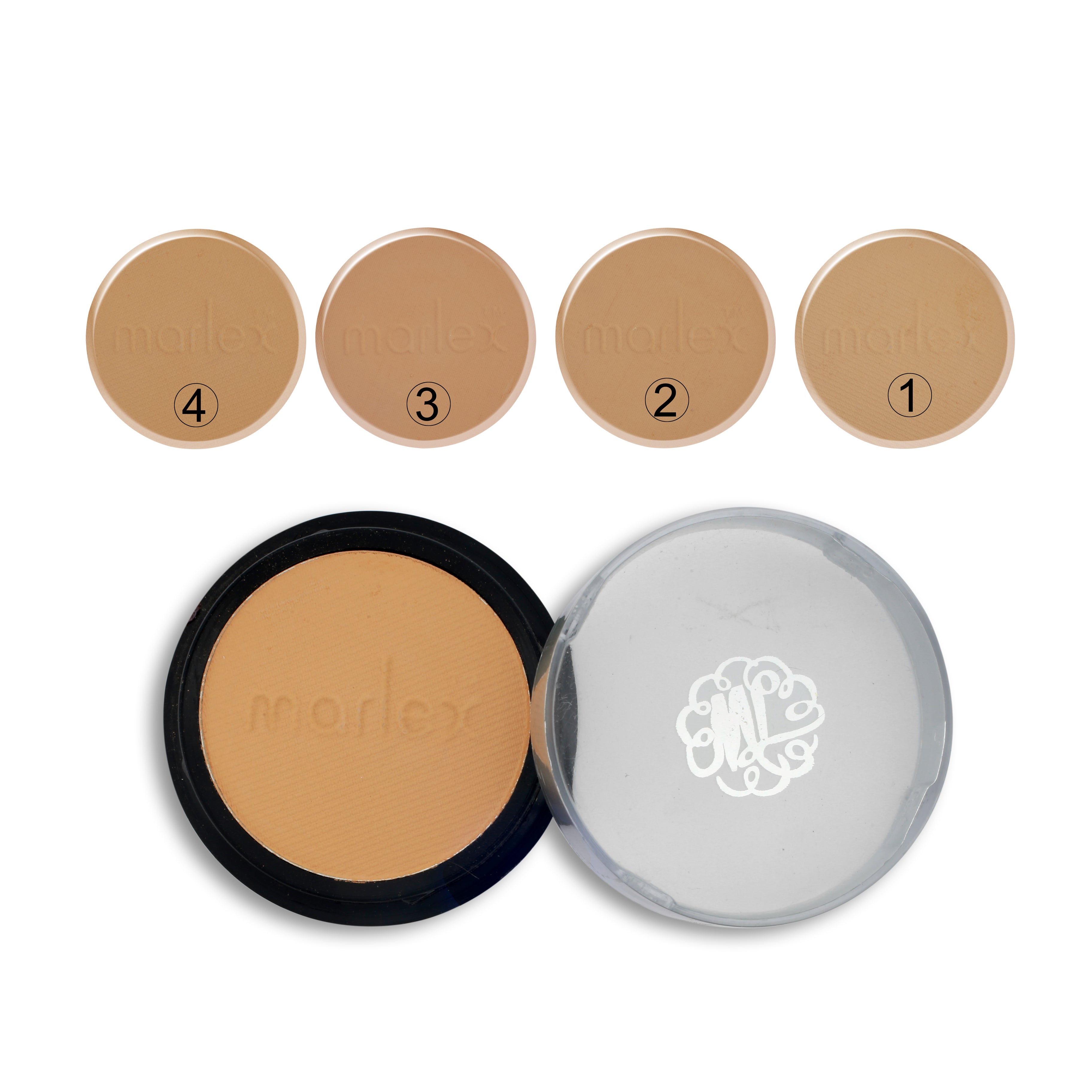 MARLEX Twin Cake – 2-in-1 Powder & Foundation for Flawless Matte Finish