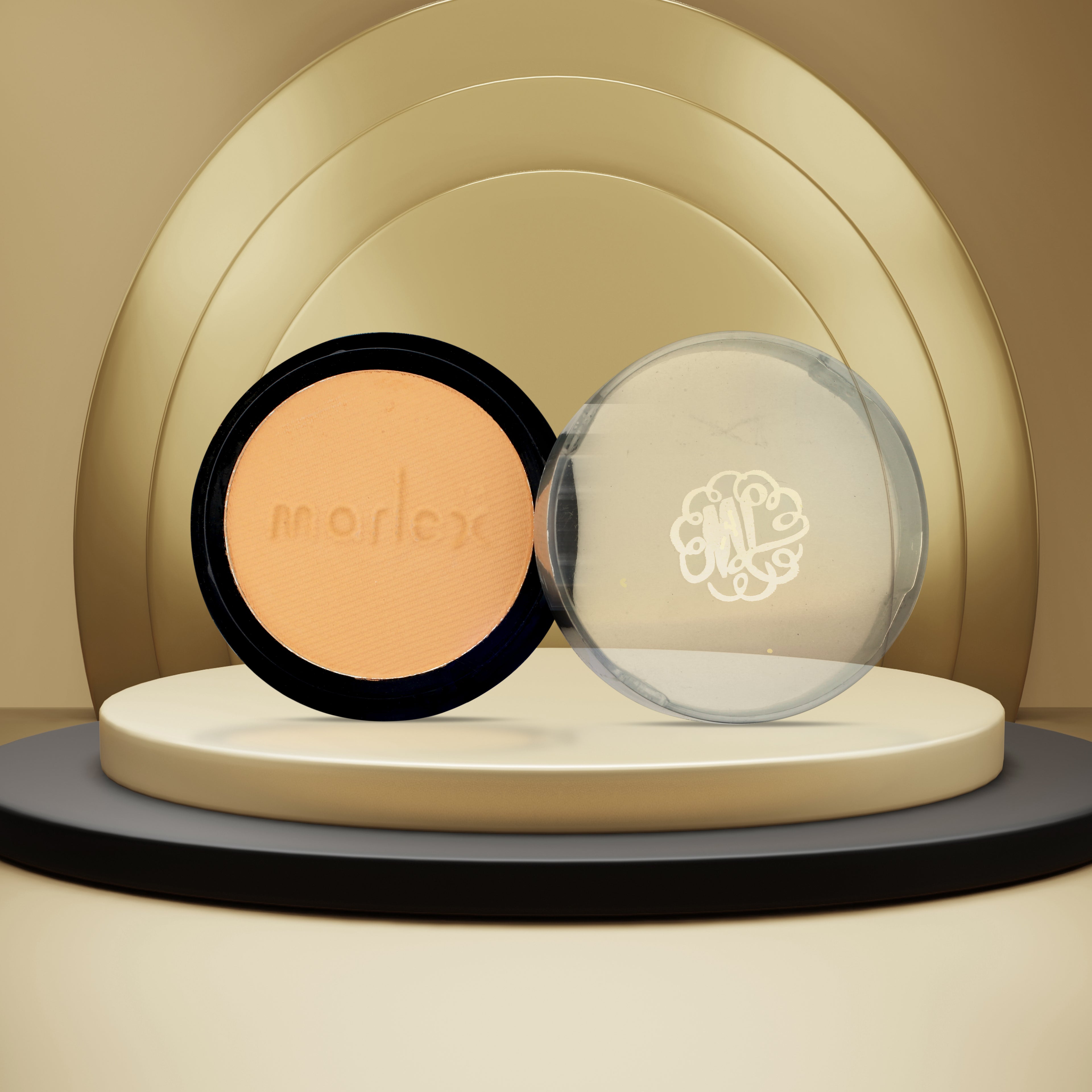 MARLEX Twin Cake – 2-in-1 Powder & Foundation for Flawless Matte Finish