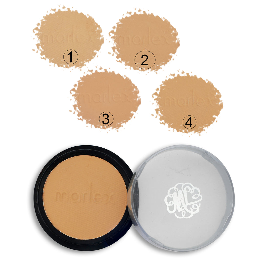 MARLEX Twin Cake – 2-in-1 Powder & Foundation for Flawless Matte Finish