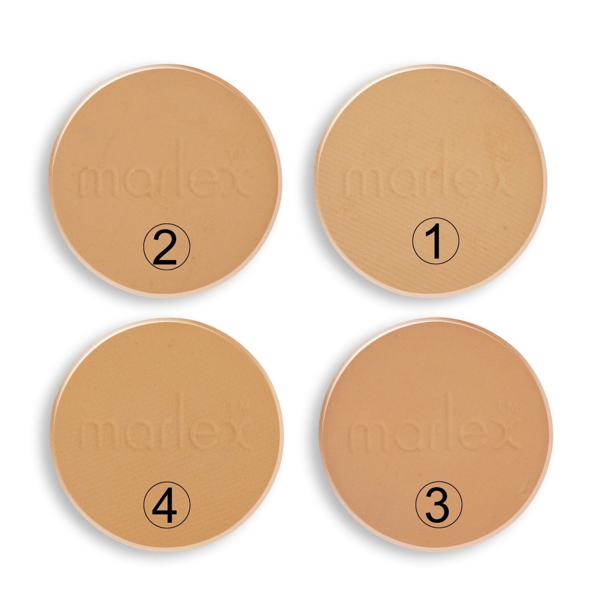 MARLEX Twin Cake – 2 - in - 1 Powder & Foundation for Flawless Matte Finish - MARLEX cosmetics